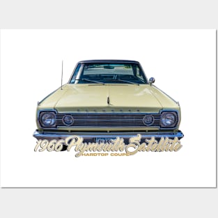 1966 Plymouth Satellite Hardtop Coupe Posters and Art